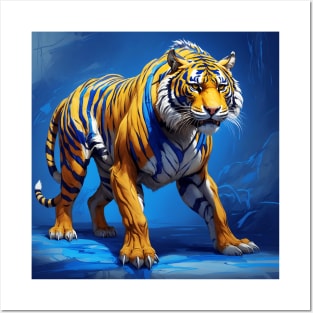 Majestic Tiger of San Nicolas de los garza Posters and Art